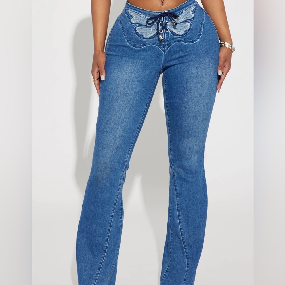Butterfly jeans